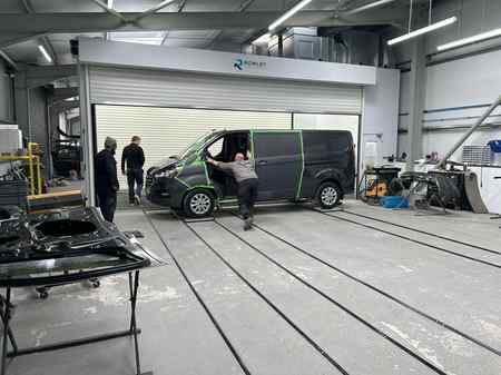 Commercial Van, Rowley Booth at Stanways Autobodies
