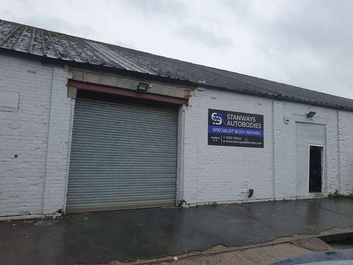 Stanways Autobodies old premises exterior