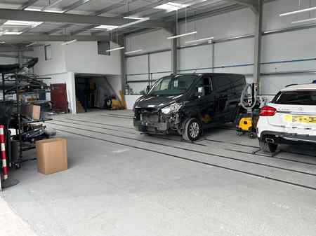 Stanways Autobodies workshop