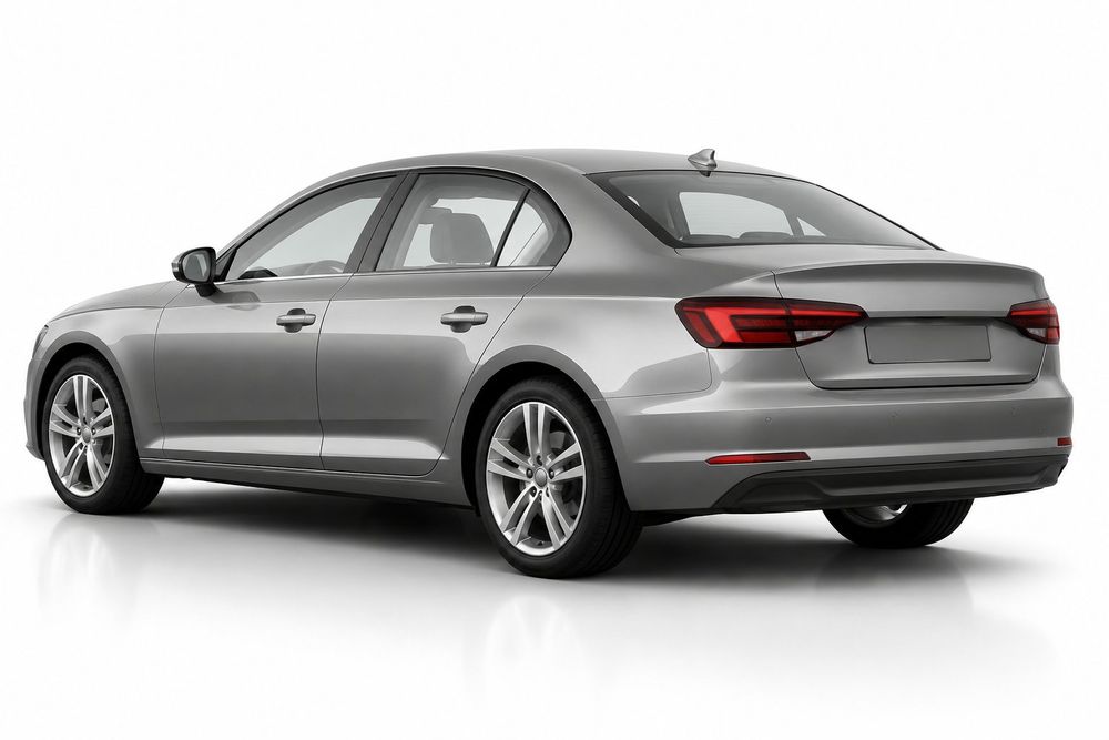 Rear of car